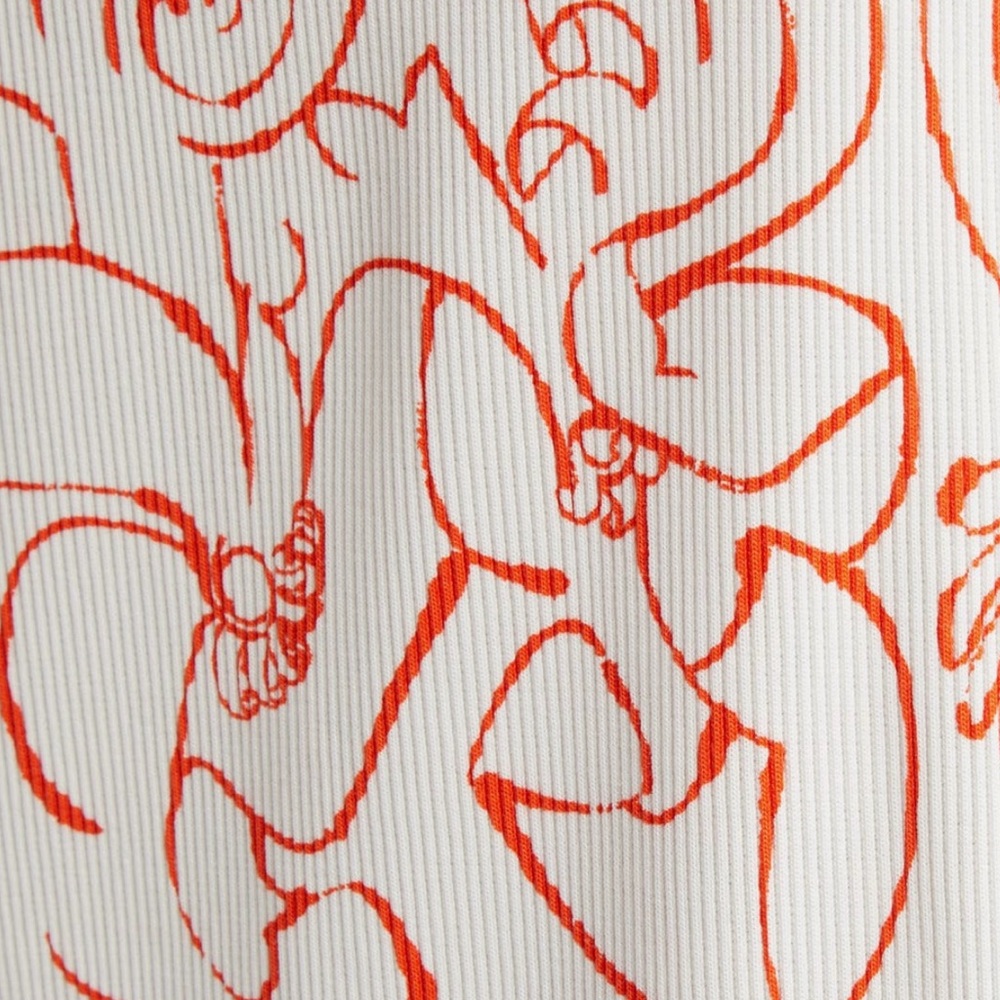Marimekko Taide Cactis Drop Waist Dress, Size M - Picture 6 of 6